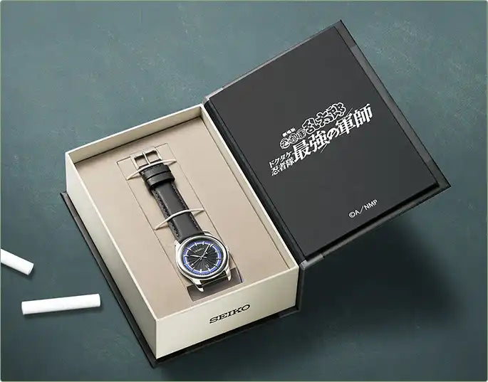 Nintama Rantarō the Movie: The Dokutake Ninja Team's Strongest Strategist <Hansuke Doi> x Seiko Anime Collaboration Wristwatch Limited Edition - The Japanese Factory