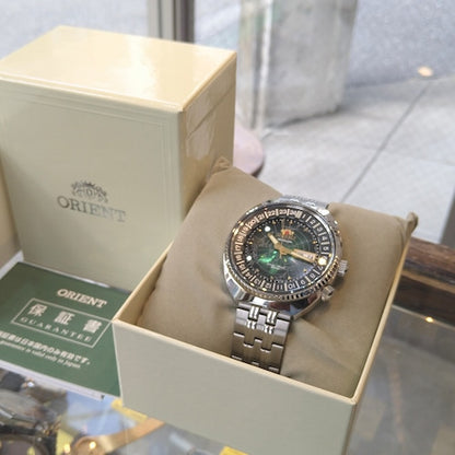 ORIENT Revival World Map Diver RA-AA0E02E Men's Wristwatch - The Japanese Factory