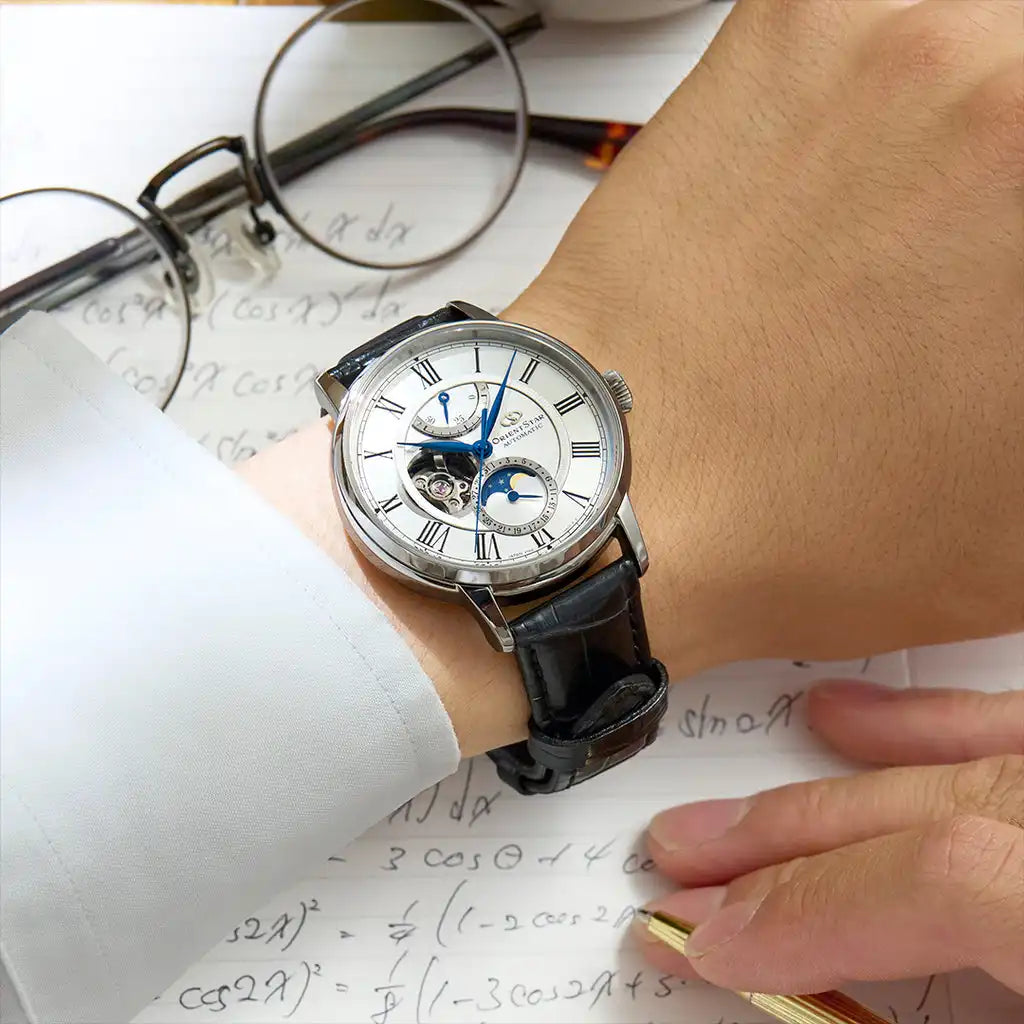 Orient Star Classic M45 F7 Mechanical Moon Phase RK-AY0101S Automatic Men's Wristwatch - The Japanese Factory