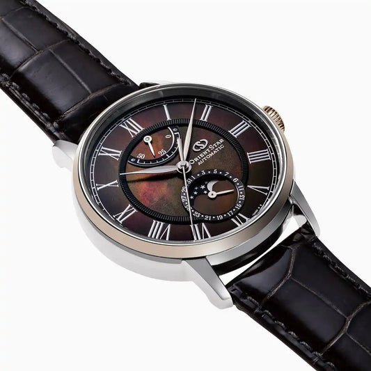 Orient Star Classic M45 F7 Mechanical Moon Phase RK-AY0120A Limited Edition Automatic Men's Wristwatch - The Japanese Factory