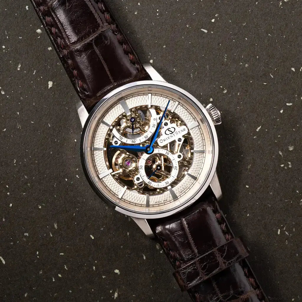 Orient Star Classic M45 F8 Skeleton Hand Winding RK-AZ0001S Orient Star Classic M45 F8 Skeleton Hand Winding RK-AZ0001S