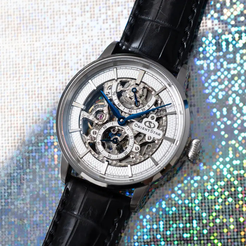 Orient Star Classic M45 F8 Skeleton Hand Winding RK-AZ0002S Automatic Men's Wristwatch - The Japanese Factory