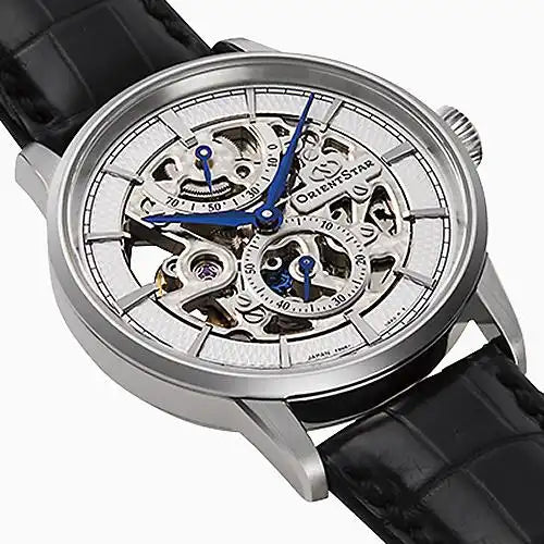 Orient Star Classic M45 F8 Skeleton Hand Winding RK-AZ0002S Automatic Men's Wristwatch - The Japanese Factory