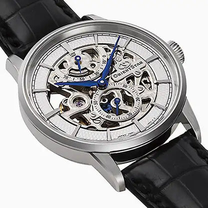 Orient Star Classic M45 F8 Skeleton Hand Winding RK-AZ0002S Automatic Men's Wristwatch - The Japanese Factory