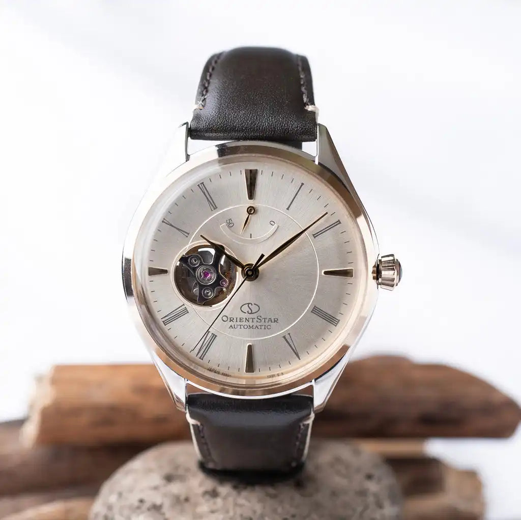 Orient Star Classic Semi Skeleton RK-AT0201G Automatic Men's Wristwatch - The Japanese Factory