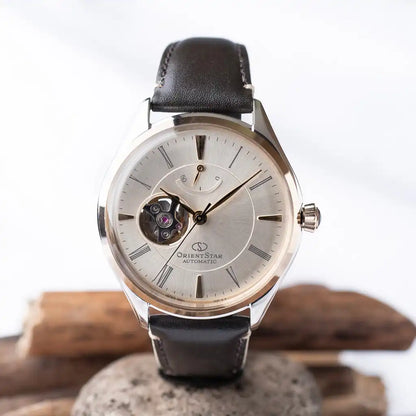 Orient Star Classic Semi Skeleton RK-AT0201G Automatic Men's Wristwatch - The Japanese Factory