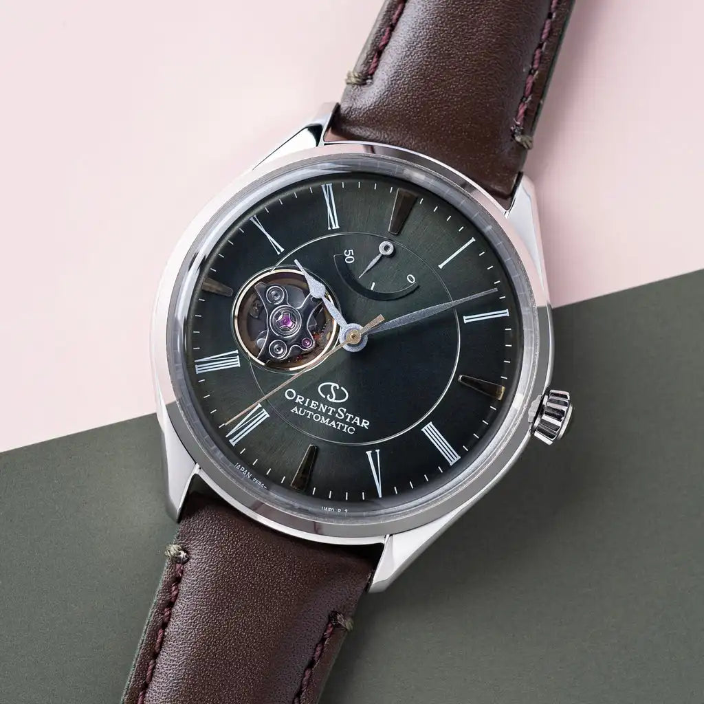 Orient Star Classic Semi Skeleton RK-AT0202E Automatic Men's Wristwatch - The Japanese Factory