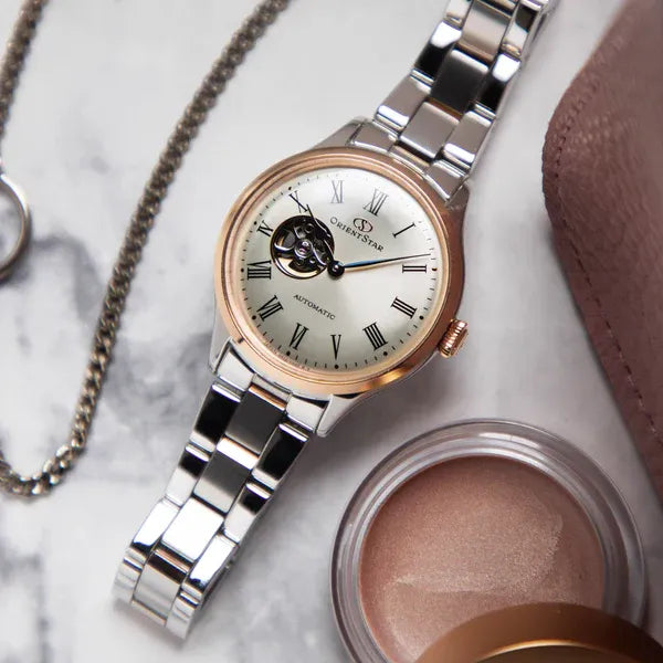 Orient Star Classic Semi Skeleton RK-ND0001S Automatic Women's Wristwatch - The Japanese Factory