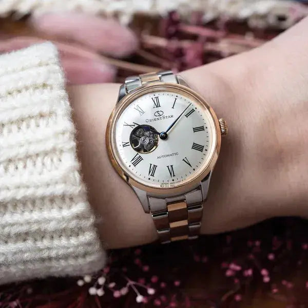 Orient Star Classic Semi Skeleton RK-ND0001S Automatic Women's Wristwatch - The Japanese Factory