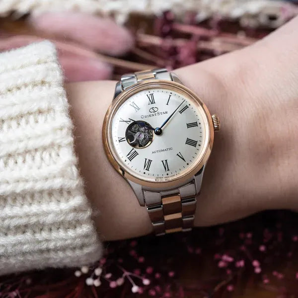 Orient Star Classic Semi Skeleton RK-ND0001S Automatic Women's Wristwatch - The Japanese Factory