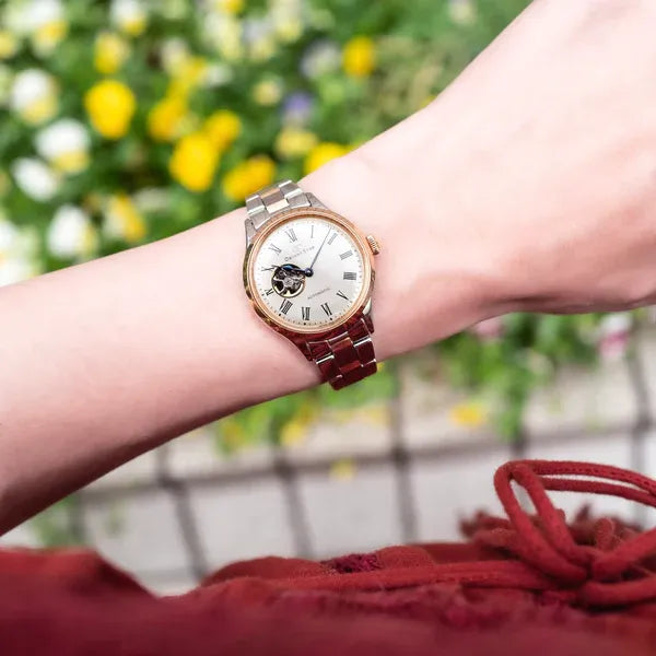 Orient Star Classic Semi Skeleton RK-ND0001S Automatic Women's Wristwatch - The Japanese Factory