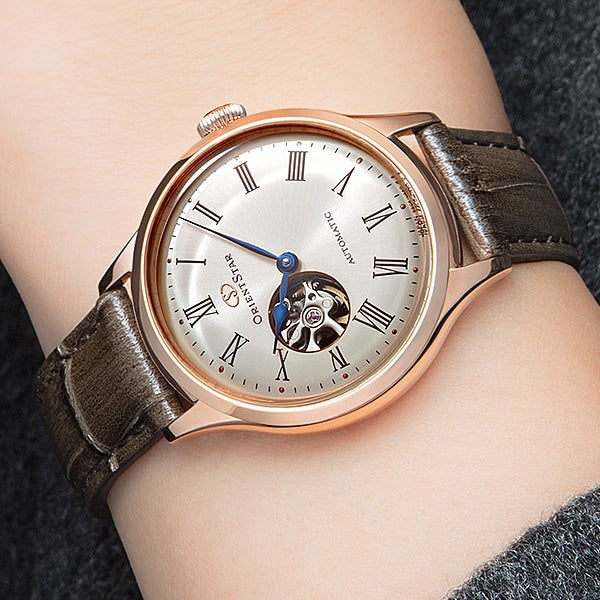 Orient Star Classic Semi Skeleton RK-ND0003S Automatic Women's Wristwatch - The Japanese Factory