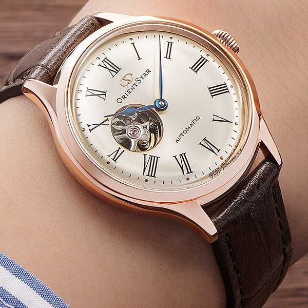 Orient Star Classic Semi Skeleton RK-ND0003S Automatic Women's Wristwatch - The Japanese Factory