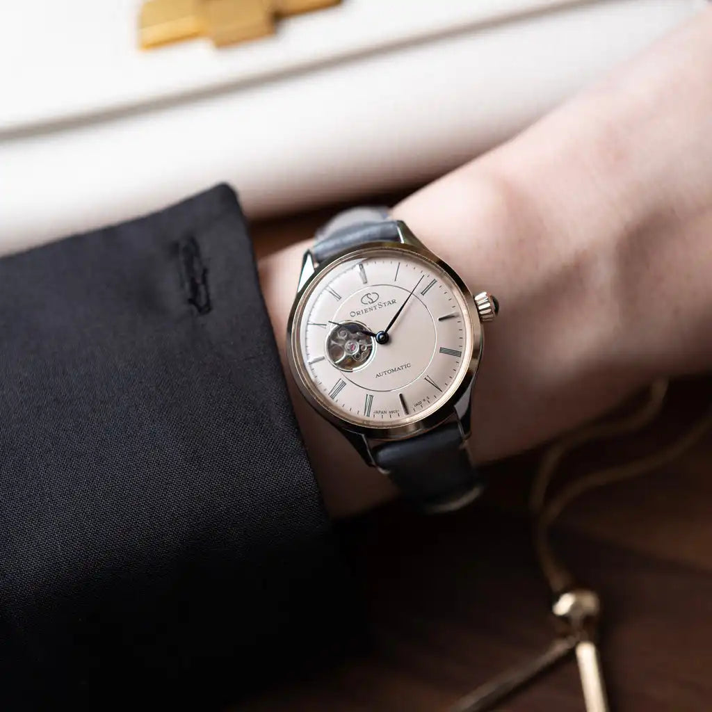 Orient Star Classic Semi Skeleton RK-ND0011N Automatic Women's Wristwatch - The Japanese Factory