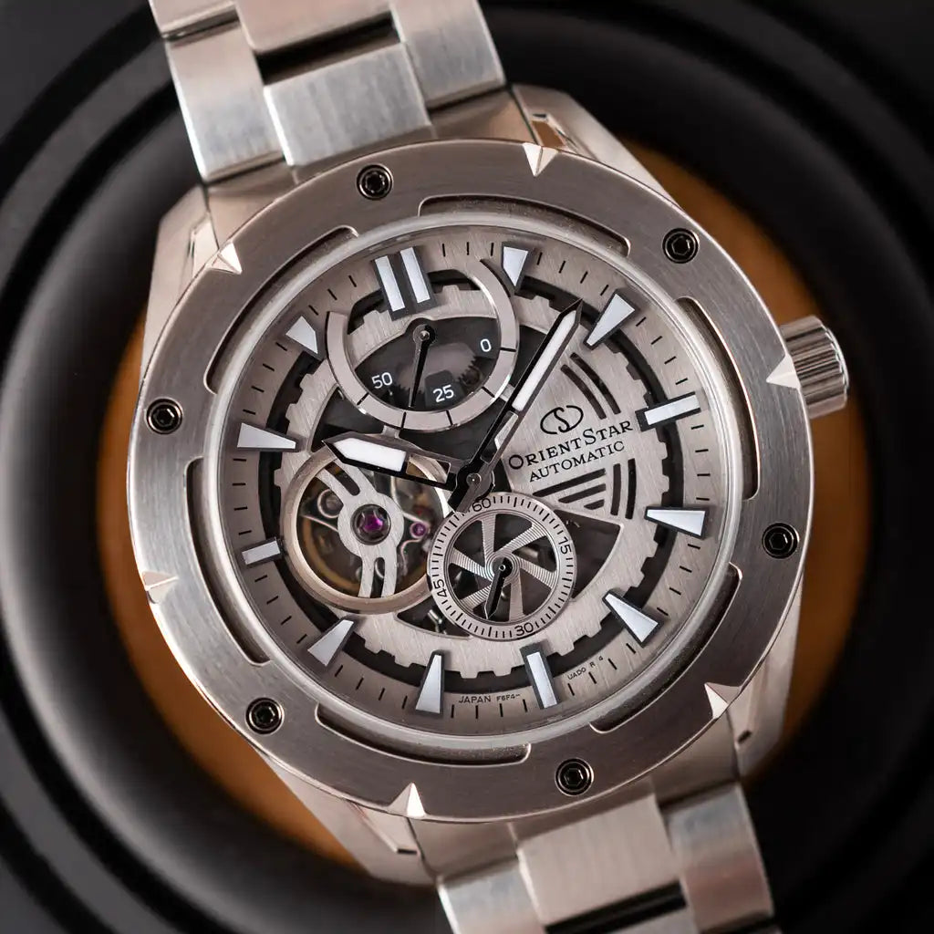 Orient Star Contemporary Avant-Garde Skeleton RK-AV0A02S Automatic Men's Wristwatch - The Japanese Factory