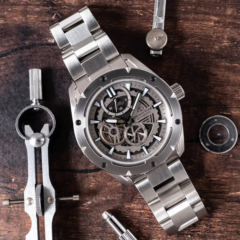 Orient Star Contemporary Avant-Garde Skeleton RK-AV0A02S Automatic Men's Wristwatch - The Japanese Factory