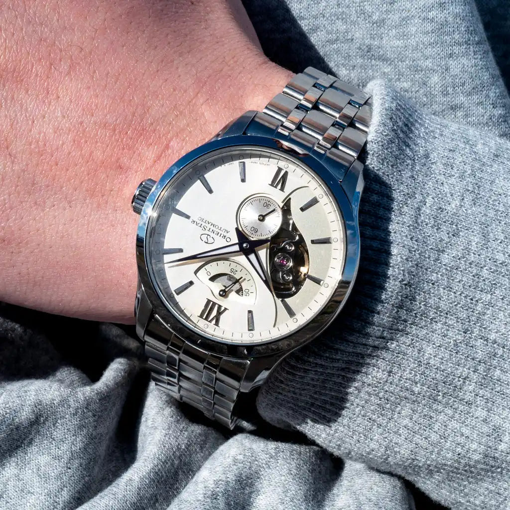 Orient Star Contemporary Layered Skeleton RK-AV0B01S Automatic Men's Wristwatch - The Japanese Factory
