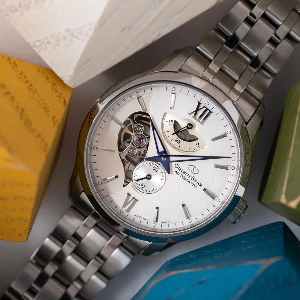 Orient Star Contemporary Layered Skeleton RK-AV0B01S Automatic Men's Wristwatch - The Japanese Factory