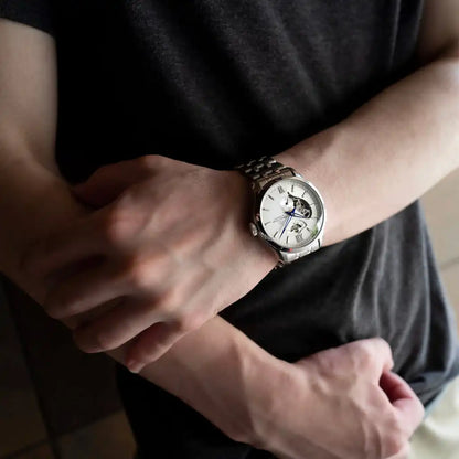 Orient Star Contemporary Layered Skeleton RK-AV0B01S Automatic Men's Wristwatch - The Japanese Factory