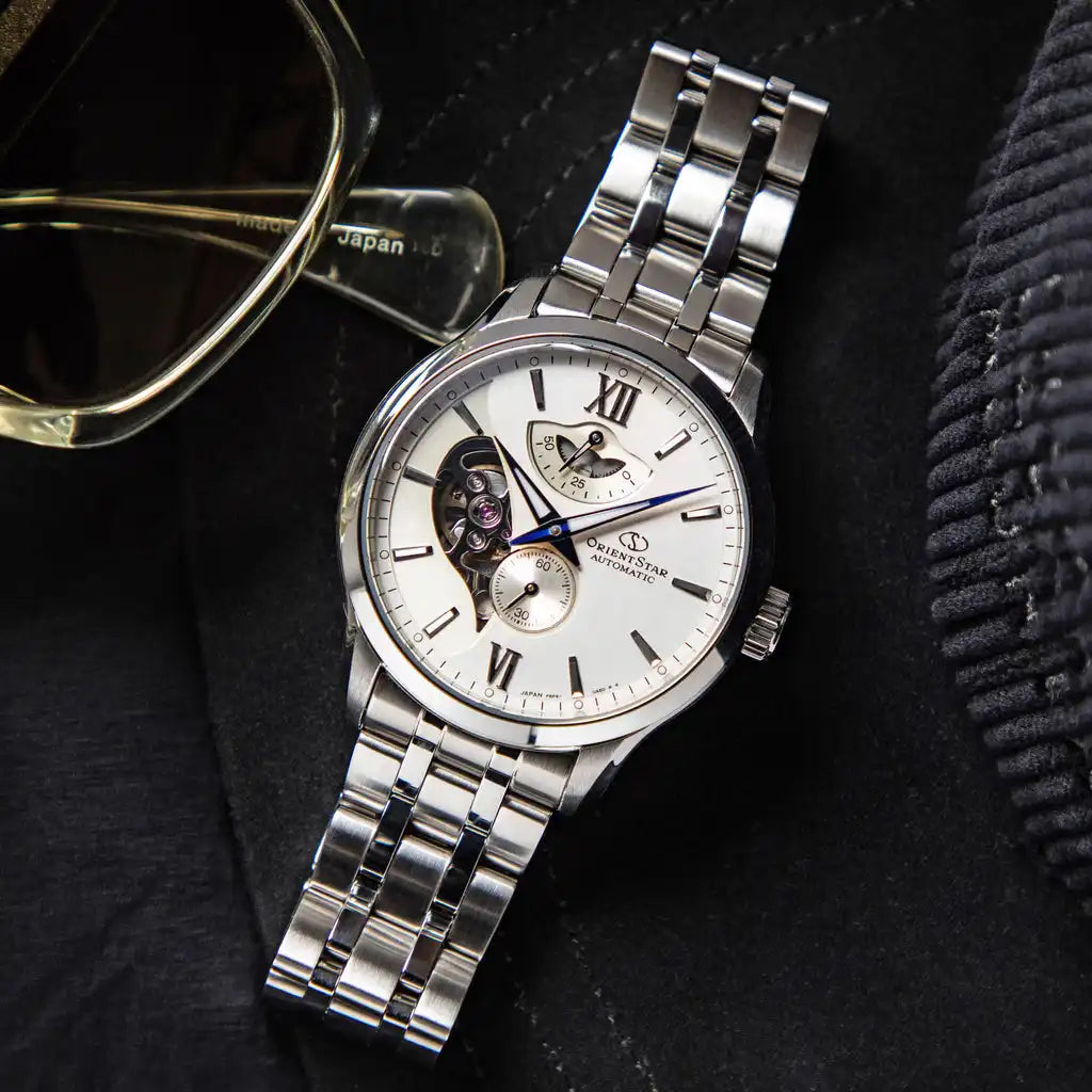 Orient Star Contemporary Layered Skeleton RK-AV0B01S Automatic Men's Wristwatch - The Japanese Factory