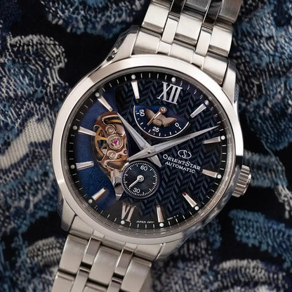 Orient Star Contemporary Layered Skeleton RK-AV0B03B Automatic Men's Wristwatch - The Japanese Factory