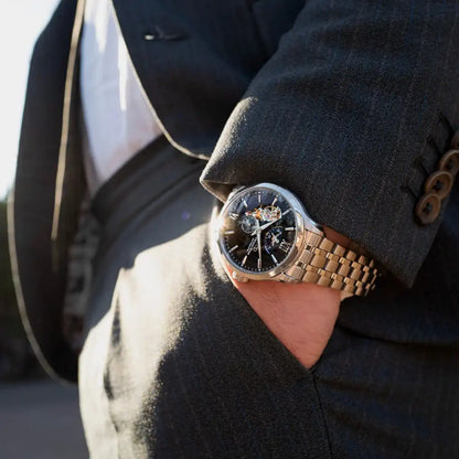 Orient Star Contemporary Layered Skeleton RK-AV0B03B Automatic Men's Wristwatch - The Japanese Factory