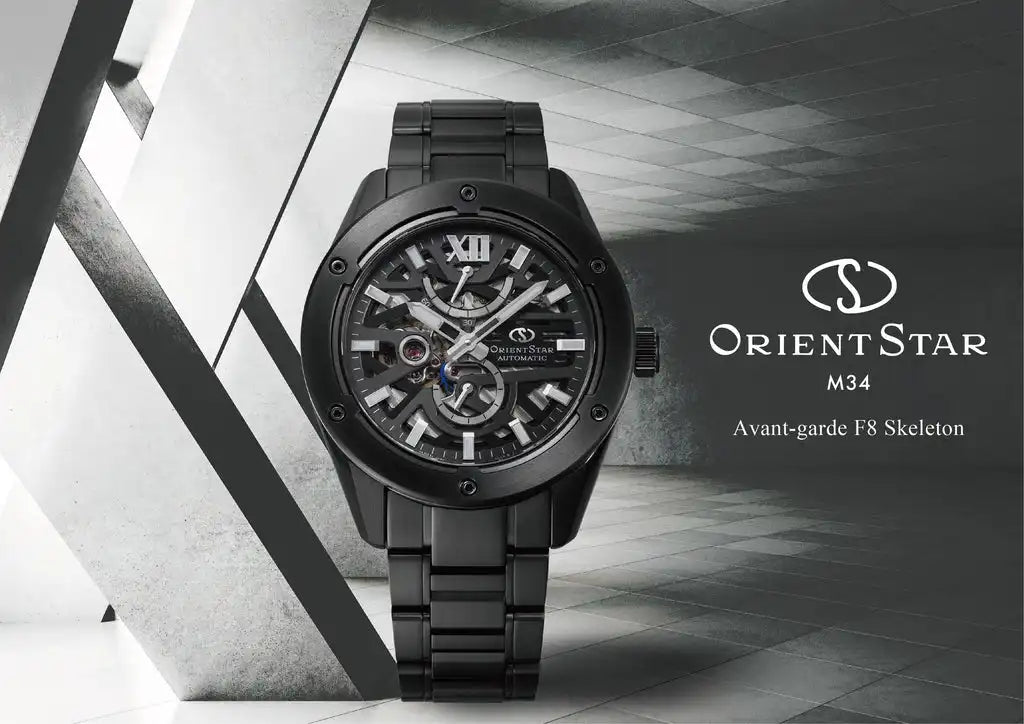 Orient Star Contemporary M34 Avant-Garde F8 Skeleton RK-BZ0004B Automatic Men's Wristwatch - The Japanese Factory