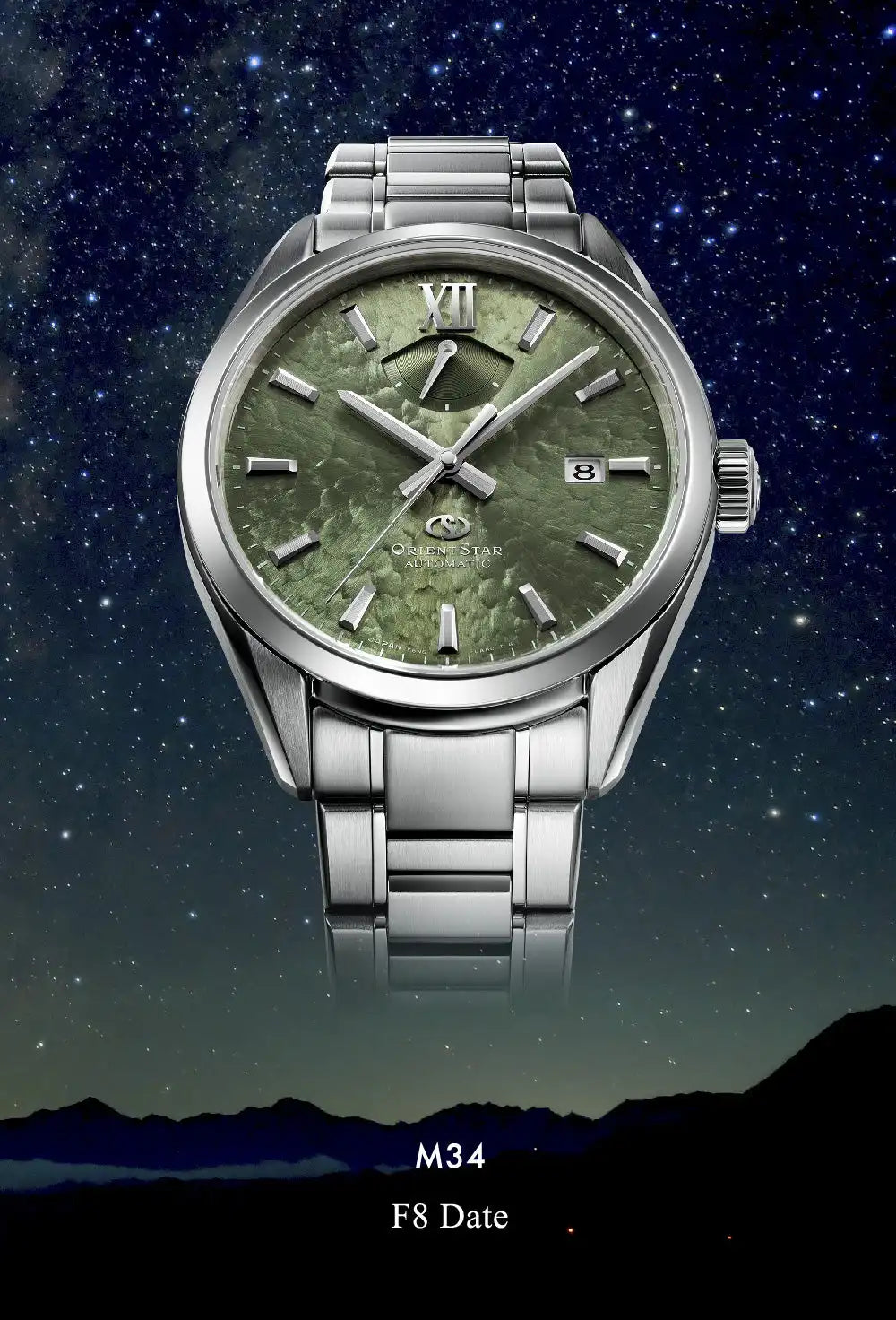 Orient Star Contemporary M34 F8 Date RK-BX0005E Automatic Men's Wristwatch - The Japanese Factory