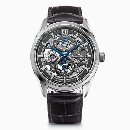 Orient Star Contemporary M34 F8 Skeleton RK-AZ0102N Hand Winding Mechanical Men's Wristwatch - The Japanese Factory
