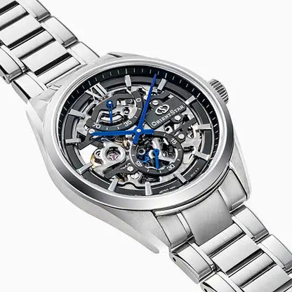 Orient Star Contemporary M34 F8 Skeleton RK-AZ0102N Hand Winding Mechanical Men's Wristwatch - The Japanese Factory
