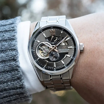 Orient Star Contemporary Modern Skeleton RK-AV0005N Automatic Men's Wristwatch - The Japanese Factory
