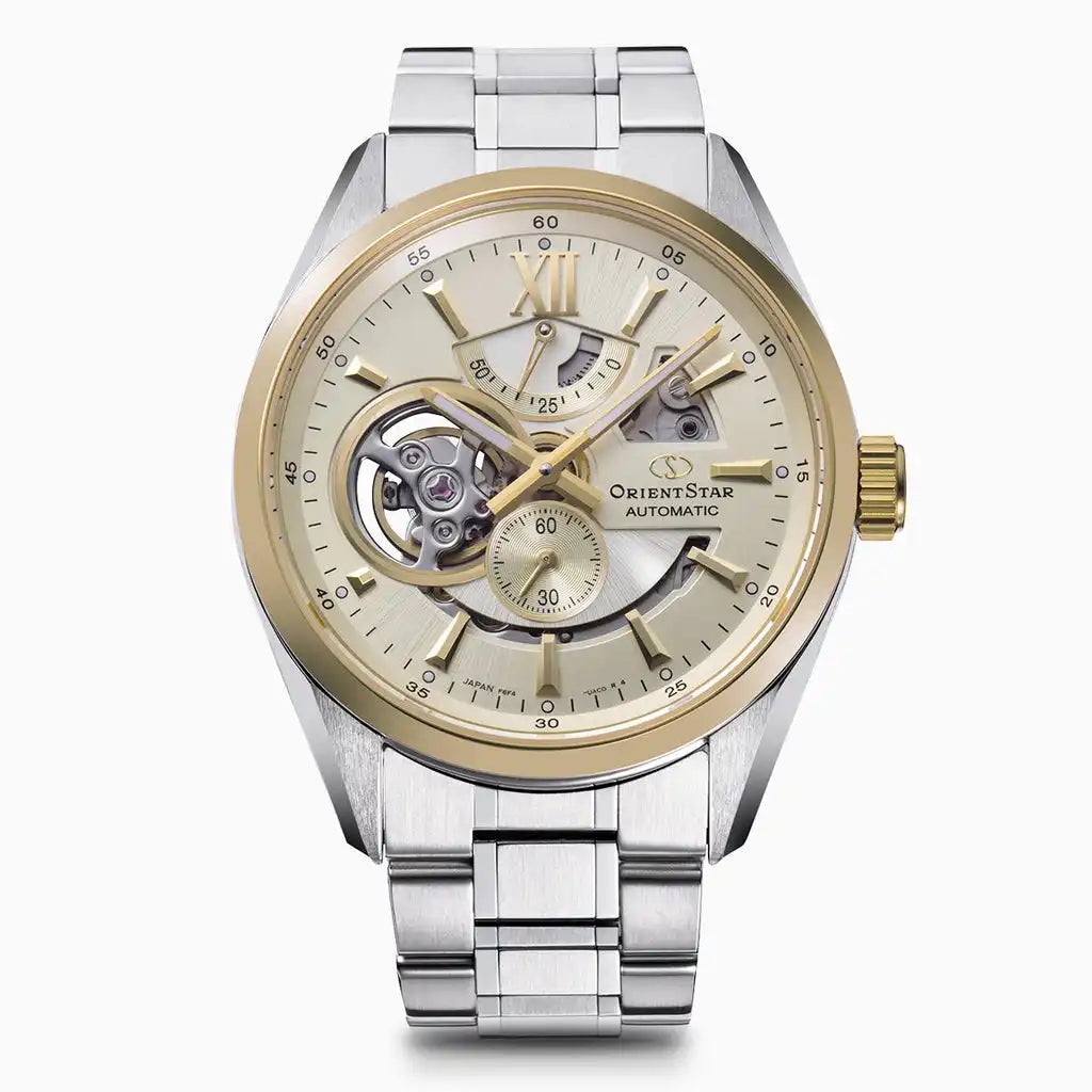 Orient Star Contemporary Modern Skeleton RK-AV0124G Automatic Men's Wristwatch - The Japanese Factory