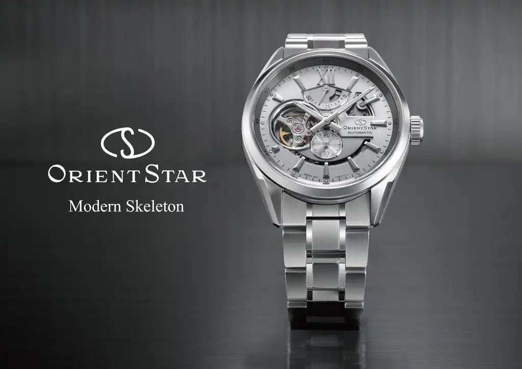 Orient Star Contemporary Modern Skeleton RK-AV0125S Automatic Men's Wristwatch - The Japanese Factory