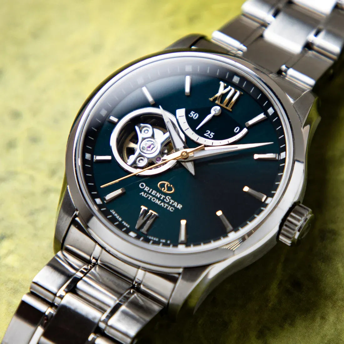 Orient Star Contemporary Semi Skeleton RK-AT0003E Automatic Men's Wristwatch - The Japanese Factory