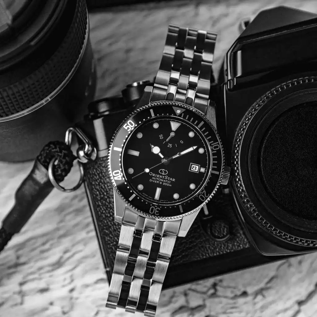 Orient Star Sports M42 Diver 1964 2nd Edition RK-AU0601B Automatic Men's Wristwatch - The Japanese Factory