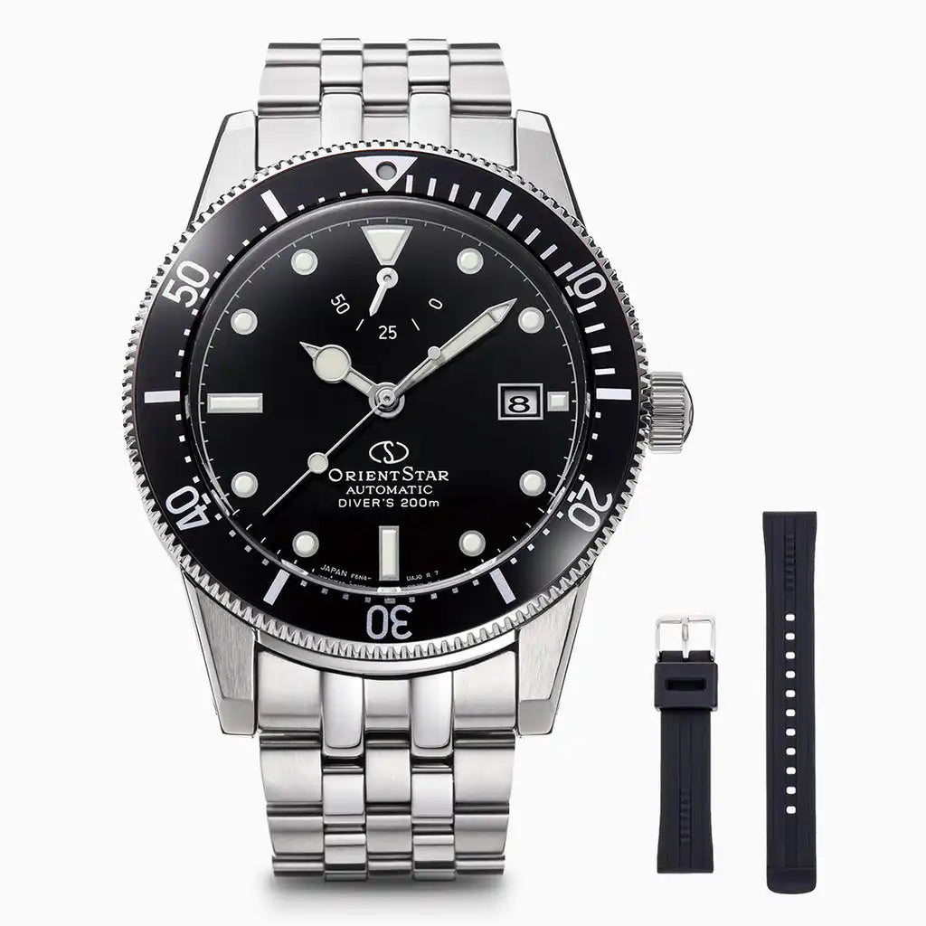 Orient Star Sports M42 Diver 1964 2nd Edition RK-AU0601B Automatic Men's Wristwatch - The Japanese Factory