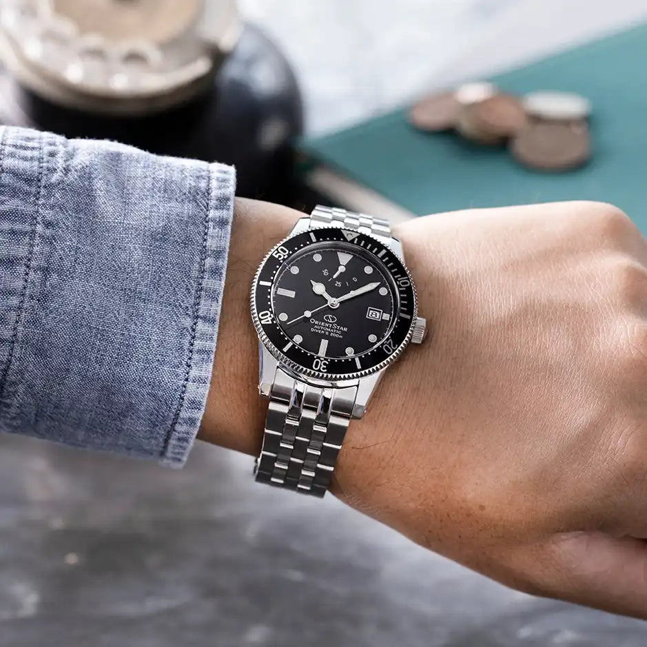 Orient Star Sports M42 Diver 1964 2nd Edition RK-AU0601B Automatic Men's Wristwatch - The Japanese Factory