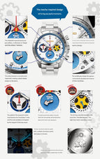 Seiko x Time Bokan 50th Anniversary Collaboration Watch Limited Edition Made in Japan - The Japanese Factory