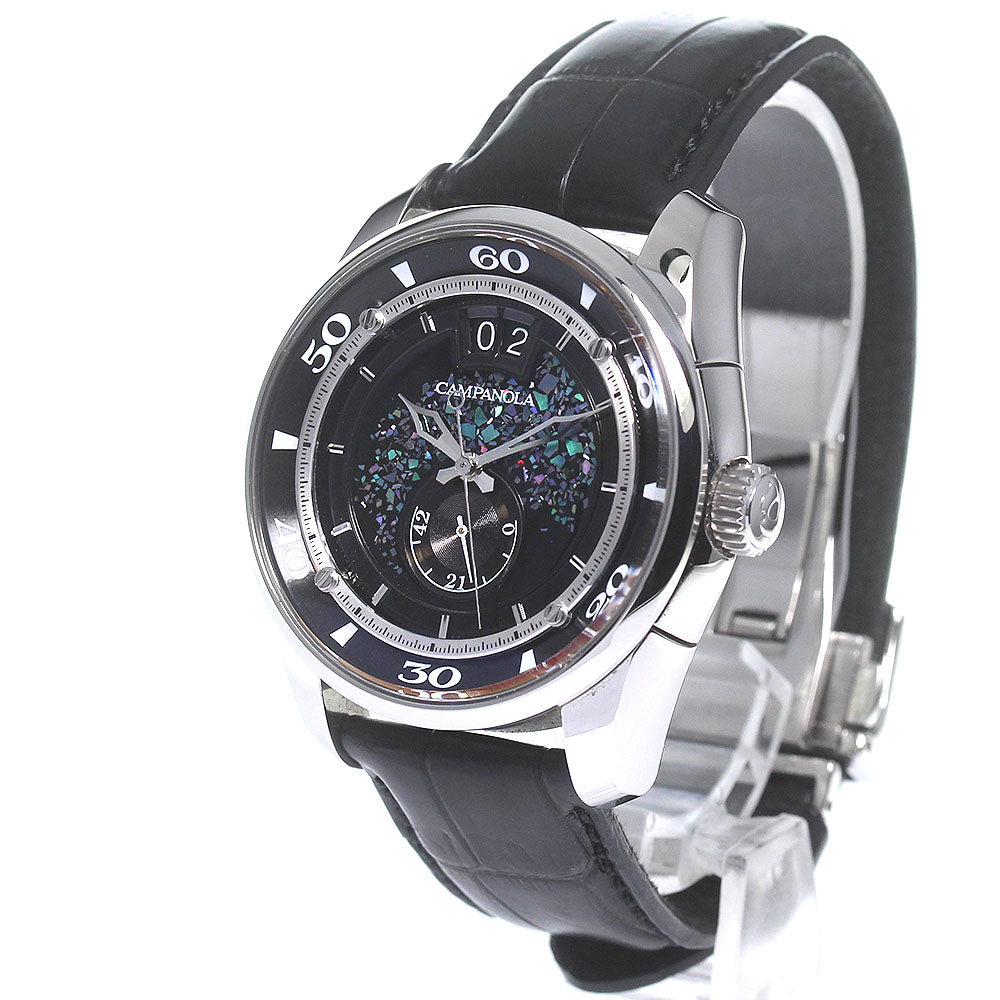Pre-owned Citizen Campanola NZ0000-07F Ryuga Black Urushi Lacquer Dial Men's Wristwatch - The Japanese Factory