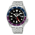 Seiko 5 Sports SKX Series GMT SBSC021 Automatic Black Dial Wristwatch