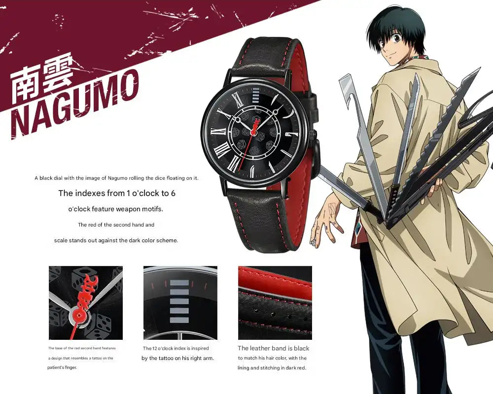 Sakamoto Days Original Anime Wristwatch - The Japanese Factory