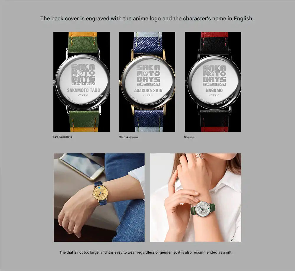 Sakamoto Days Original Anime Wristwatch - The Japanese Factory