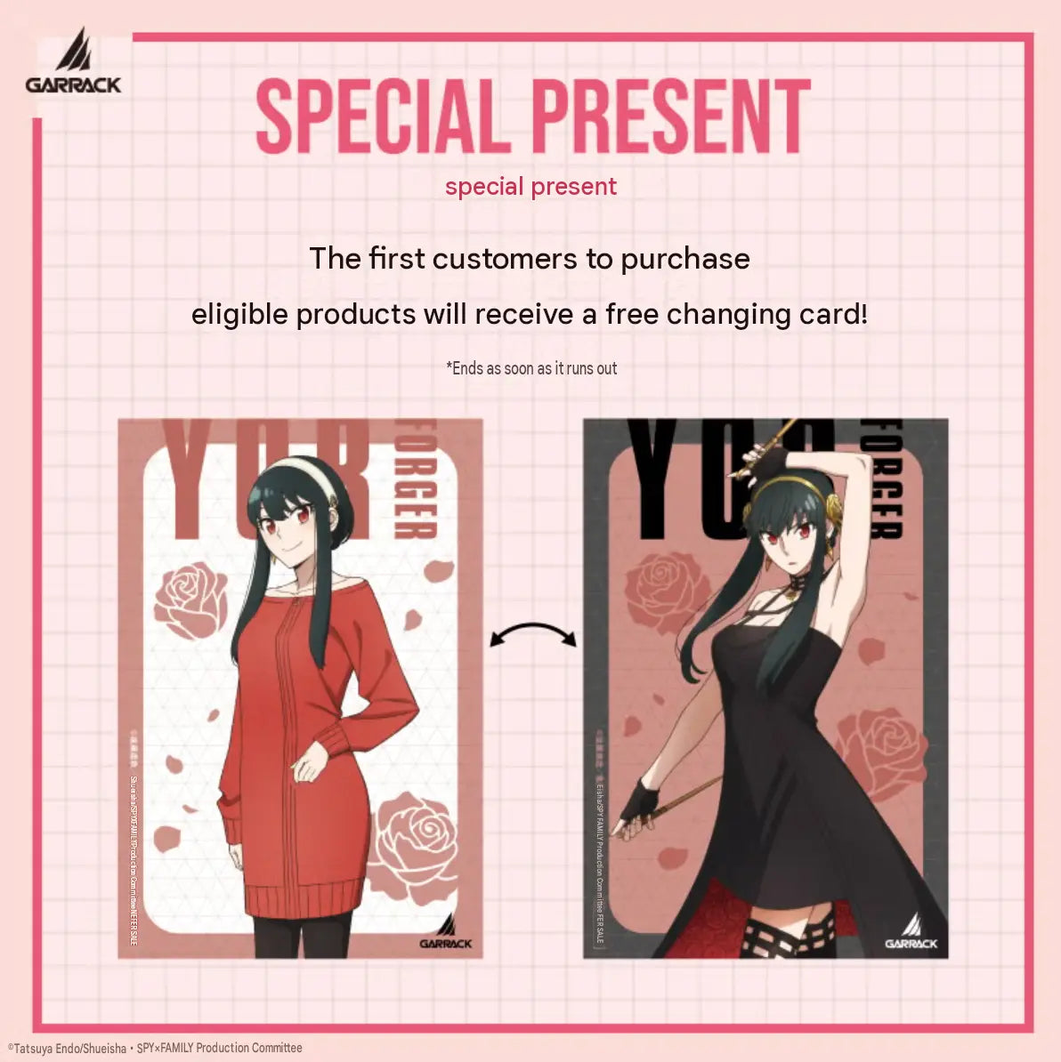 SPY×FAMILY x GARRACK Forger Family Smartwatch Collection