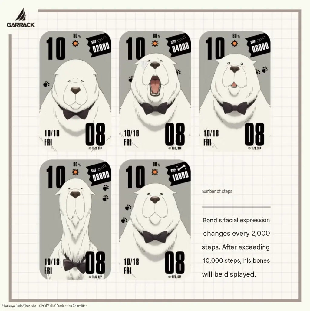SPY×FAMILY x GARRACK Forger Family Smartwatch Collection