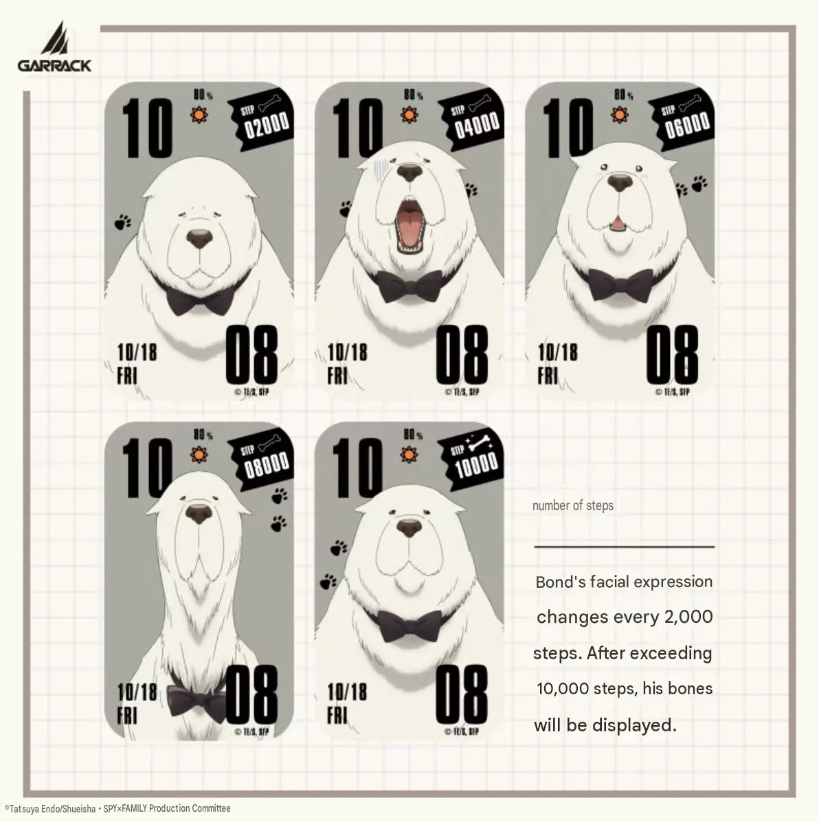 SPY×FAMILY x GARRACK Forger Family Smartwatch Collection