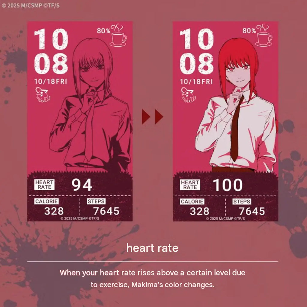 Chainsaw Man Reze Arc Film x GARRACK Smartwatch Collection