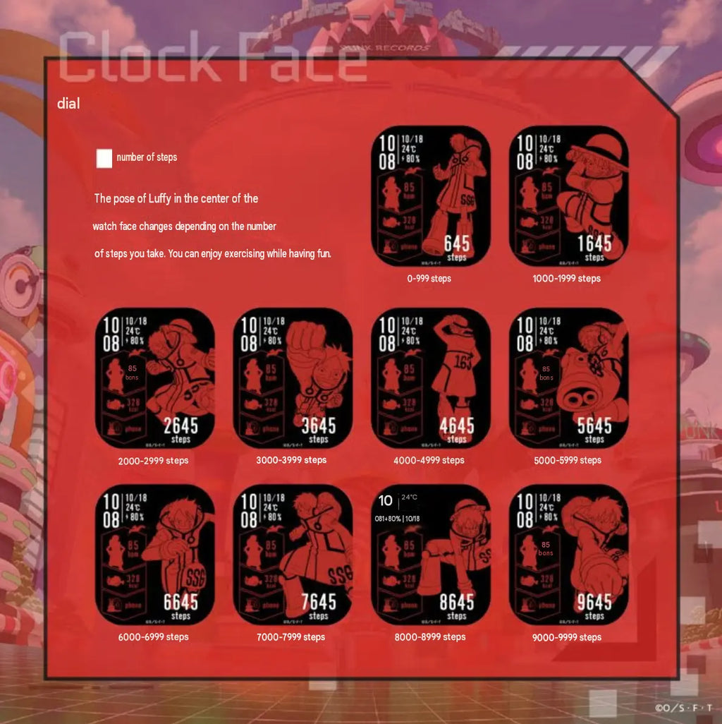 ONE PIECE x GARRACK Smartwatch Egghead Arc Edition