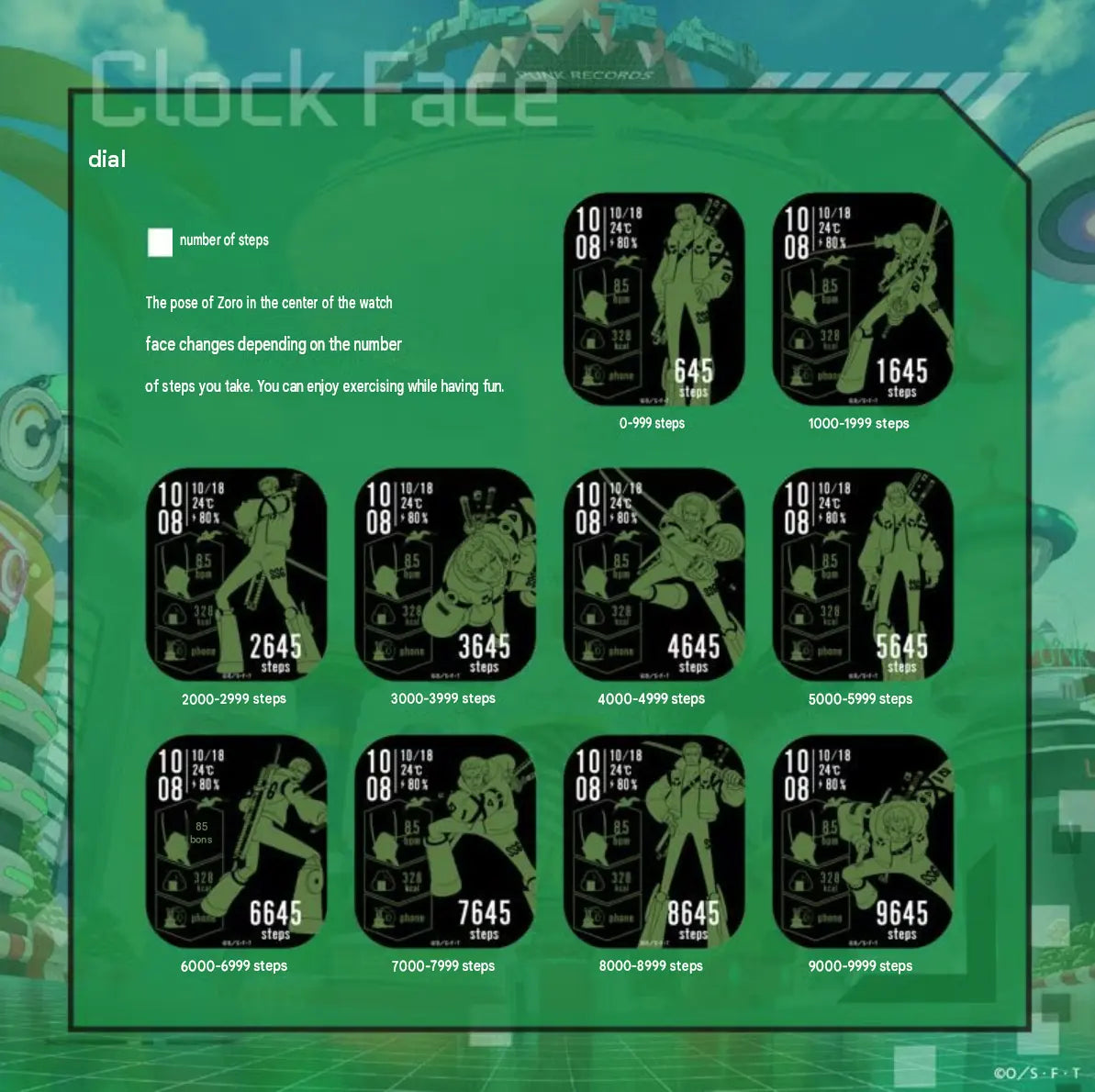 ONE PIECE x GARRACK Smartwatch Egghead Arc Edition