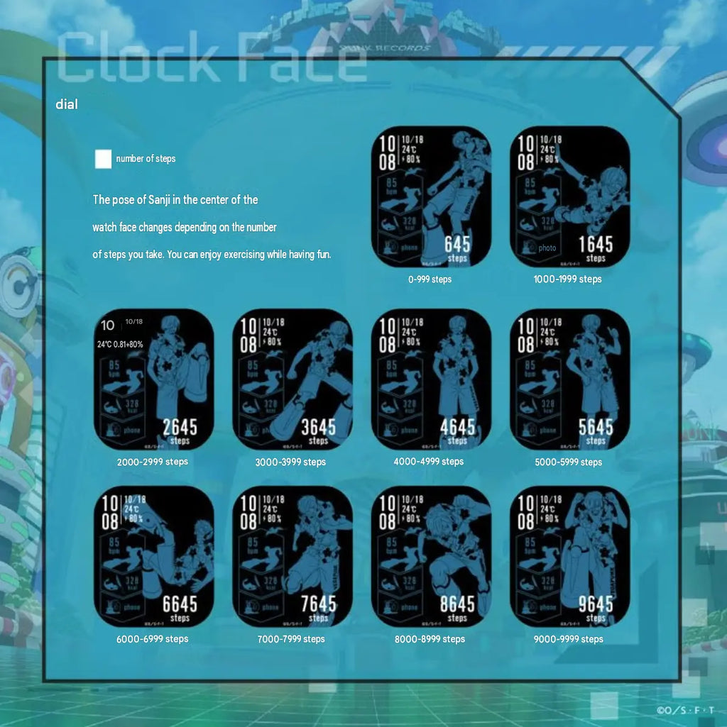 ONE PIECE x GARRACK Smartwatch Egghead Arc Edition