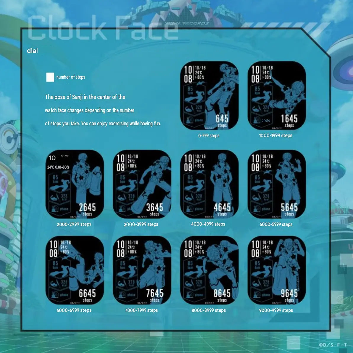 ONE PIECE x GARRACK Smartwatch Egghead Arc Edition